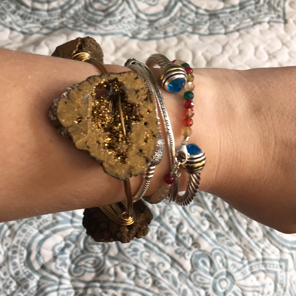Druzy Rock bracelet